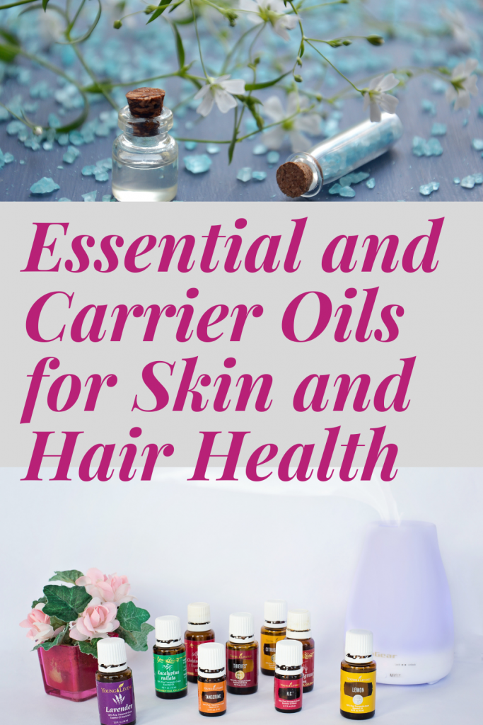 essential oils for hair health and skincare