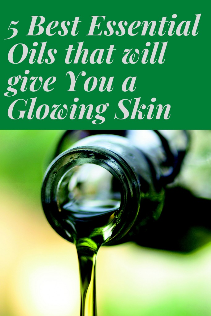 Essential oil on skin