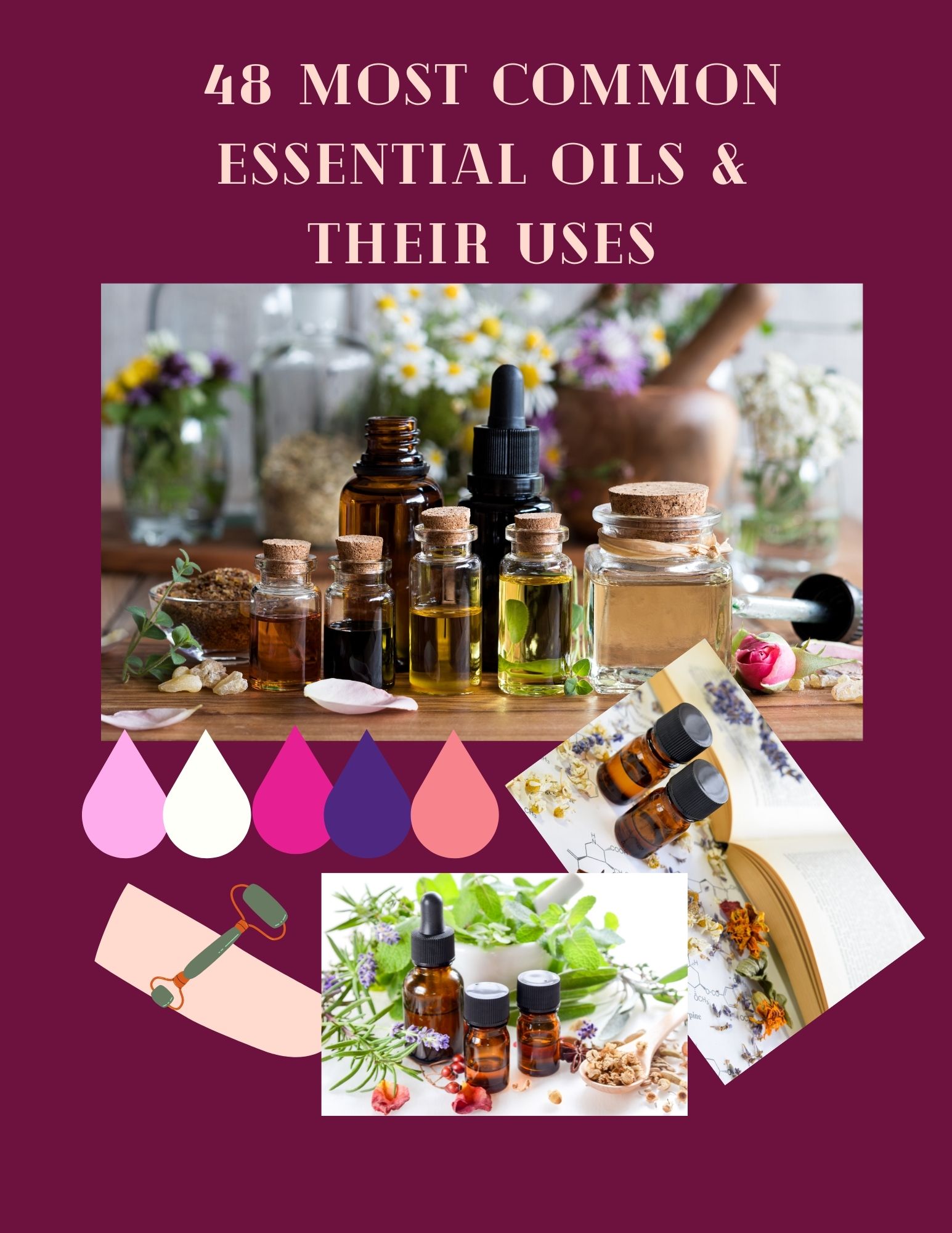 Most Common Essential Oils and Their Uses Printable